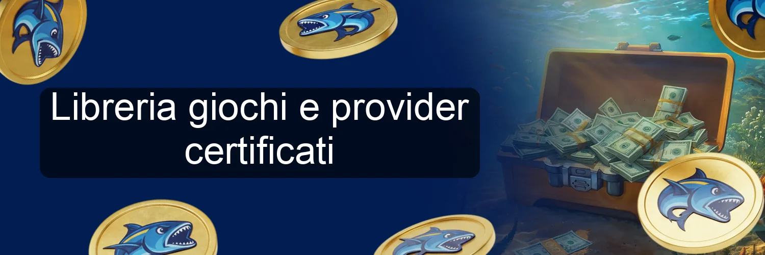 Libreria giochi e provider certificati
